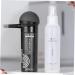 FOYTOKI 2 Pcs Silicone Nozzle Durable Sprayer Hair Colouring Powder Sprayer Spray Tool Plastic Abs Black - Buy Online on SooperMarket.com