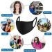 Reusable Black Cotton Face Masks - 8 Pack | Fashionable & Washable | Eco-Friendly Protection - Buy Online on SooperMarket.com