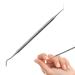 Stainless steel corner lifter foot care instrument 17 cm of nail shaver nail cleaner ingrown toenails podology Instruments Suitable for ingrown toenails nail cleaners