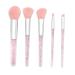 Buy 5 Set Professional Makeup Brushes for Women | Pink Cosmetics Brush Set | International Shipping Available - Buy Online on SooperMarket.com