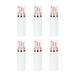 Beaupretty Plastic Foam Dispenser Bottle Refillable Foaming Soap Dispenser Bottle Airless Lotion Bottle for Travel 6pcs(Rose Gold)