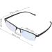 Colored Blindness Glasses Set - Black Frame Case Cloth & Inspection Diagram - International Shipping Available - Buy Online on SooperMarket.com