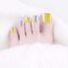 SIUSIO 96Pcs Colorful Square Acrylic Press-On Fake Toe Nails - UV Top Coat for DIY & Salons - Short False Nail Art Tips for Women & Girls - Buy Online on SooperMarket.com