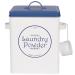 Luzhengyang Laundry Powder Detergent Container Tin Box 9 x 6 x 7 Inches Storage up to 11lb/ 5kg