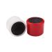 2 Pieces Round Billiard Cue Tip Sander Pool Cue Tip Shaper Sanding Snooker Pool Cue Tip Tool (Red, White)