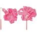 Pink Rhythmic Gymnastics Wands Praise Dancing Streamers for Kids Baton Twirling Talent Shows Artistic Dancing, 2 Pack by Baryuefull