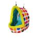 Litewoo Parrot Bird Bed Hammock Winter Warm Bird Plush Nest Toy for Conure Lovebird Parakeet Cockatiel Chinchilla Guinea Pig Squirrel Cage Accessory (Large)