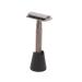 Razor planes men double -sided safety razor with blades kit manual beards ch jugset including barts barts ch Neider holder 10 pieces of blade and black stand