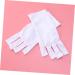 minkissy 3 Pairs Gloves Nail Shield Glove Cotton Glove Chinese Wooden Pillow Silicone Ear Display Glove Manicure Glove Sun Protection White - Buy Online on SooperMarket.com