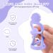 Vicloon Baby Bite Rings 2 Pack Silicone Teething Toys BPA-Free Dental Aid Soft Lion Design for 3+ Months Violet Color - Buy Online on SooperMarket.com