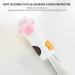 Silicone Cuticle Trimmer Protector Cuticle Scissors Cover Protector Cat Paw Shape Lightweight for Toenails (White) - Buy Online on SooperMarket.com