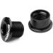 RocRide Single Chainring Bolts Pack of 5 - Black Aluminum or Steel - Buy Online on SooperMarket.com