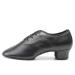 JUODVMP men's dance shoes black modern latin jazz salsa tango ballroom ballroom.
