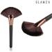 Glamza Face Makeup Fan Brush Large Black/Gold - Buy Online on SooperMarket.com