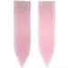 Light Pink Clip-in Hair Extensions - 26 (66cm) Straight Hairpiece 140g - Realistic 8 Wefts for Stunning Style - Buy Online on SooperMarket.com