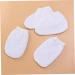 minkissy 2 Pairs Dog Treat Jar Wig Bags Satin Laundry Dispenser Hen Party Games Paraffin Wax Gloves Clipper Grippers Kerchief for Women Tooth Gem Sequin Cosmetic Bag Hand Product White - Buy Online on SooperMarket.com