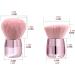 Makeup Powder Brushes Makeup Powder Brushes Foundation Set Face Professional Head Large Mineral Rose Gold 2PCS - Buy Online on SooperMarket.com