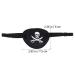 Pirate Skull Eye Patch for Adults & Kids - Adjustable Single Eye Cover for Amblyopia Lazy Eye & Strabismus - 2 Pcs - Buy Online on SooperMarket.com
