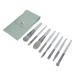 1 Set Makeup Brush Set Make up Brush Makeup Tool Eye Tool Brush Cosmetics Brush Eye Brush for Makeup Women Makeup Brush Powder Applicator Blending Brush Pu Eye Shadow Girl Miss 11.70X2.00X1.20CM Dark Green