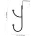 ABOOFAN 2pcs Door Hook Hat Hanger Over Door Clothes Hanger Rack Bathroom Towel Hooks Organizer Ordinary - Buy Online on SooperMarket.com