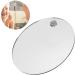Fogless Round Shower Mirror - Shatterproof & Portable Bathroom Shaving Mirror - Buy Online on SooperMarket.com