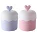 Skincare Bubble Foam Maker - 2Pcs Heart Design Portable Cleanser Foamer for Travel & Home - Fast Foaming Face Wash - Buy Online on SooperMarket.com