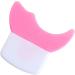 Eyelash Applicator Baffle Eyelash Mascara Smear Shield Double Arc Smoothing Surfaces Perfect Fitting for All Face Shapes (Peach Pink) - Buy Online on SooperMarket.com