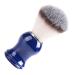 BlueZoo Men's Beard & Mustache Shaving Brush - Resin Gripped Swine Bristles Nylon Wool Handle - Buy Online on SooperMarket.com