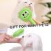 PET FROG Self Cleaning Slicker Brush for Dogs & Cats - Shedding & Grooming Tool, Removes Loose Undercoat, Mats & Tangled Hair - Long & Short Haired Pets - Buy Online on SooperMarket.com