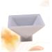 SEWACC Fondant Pyramid Resin Art Circle Silicone Mold Resin Casting Molds Adult Molds for Baking Pyramid Candle Mold Cake Mold Epoxy Pyramid Charms Ice Animal Moule De Manual Accessories White M - Buy Online on SooperMarket.com