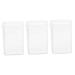 Beaupretty 1800 Pcs Glue Cleaning Pads Nail Extension Glue Lolita Accessories Nail Glue Cleaner Eyelash Extension Glue Wipes Nail Tools Lash Extensions Supplies White Cotton Rag Anti-clogging 8x6cmx3pcs Whitex3pcs