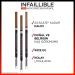 L'Or al Paris Brow Artist Skinny Definer 109 Ebony - Extra Fine Eyebrow Pencil with Brush for Precise Filling & Defining Brows - 1 Piece - Buy Online on SooperMarket.com