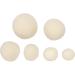 Wool Drying Balls 5Cm Wool Ball Felt Ball Ball Clothing Softener Dryer Static Remover 3Cm 4Cm for 6Pcs 3.5Cm Fabric Adhesives - Buy Online on SooperMarket.com