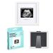 BabySquad Coming Soon Photo Frame 7x7 | Baby Shower & Sonogram Gift | Handcrafted White Wooden Frame - Buy Online on SooperMarket.com