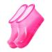 FOYTOKI 1 Pair Foot Bath Shoes Foot Spa Foot Container for Bathing Ankle Home Foot Bath Container Foot Soaking Tub Foot Soak Shoes Bath Tubs Foot Washing Shoes Take a Bath Pvc Bracket Man 26.3x11cm Rosy