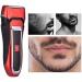 GeRRiT Electric Razor for Men | Rechargeable Wet & Dry Shaver with Precision Trimmer | IPX7 Waterproof Multifunctional Electric Shaver in Red - Buy Online on SooperMarket.com
