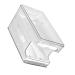 ORFOFE Box Egg Storage Box Eggs Plastic Bins with Tray Egg Tray for Refrigerator Egg Rack Double Layer