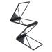 4 Way Mirror Portable Makeup Mirror DIY Haircut Tool 360 Degree Handheld Desktop Foldable Makeup Mirror for Self Hair Cutting Ideal for Women Gift