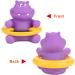 Water Temperature Compact Floatable Infant Bath Thermometer LED Display Baby Time Thermometer Bath Tub for Baby(Purple hippopotamus) - Buy Online on SooperMarket.com