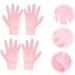 Healeved 2 Pairs Whitening Moisturizing Gloves Moisturizing Gel Gloves Healing Gloves for Dry Cracked Anti-Dry Gloves Moisturizing Hand Gloves Sokcs Pink Miss Sock Sun Protection Sebs - Buy Online on SooperMarket.com