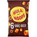 Crisps Bundle Consisting of Hula Hoops BBQ Beef Multipack Crisps 6 x 24g (2 Pack) - Buy Online on SooperMarket.com