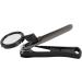 Nail Clipper Nail Trimmer with Removable Magnifying Glass Heavy Duty Fingernails Toenails Clipper for Elderly or Visually Impaired (Black) - Buy Online on SooperMarket.com