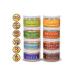 World Seasonings Variety 8 Pack - Greek, Italian, French Fry, Mexican, Chipotle, Curry, Mediterranean, BBQ Dry Rub - Buy Online on SooperMarket.com