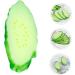 ORFOFE 6pcs Simulation Cucumber Slice Simulation Green Vegetable Green 6.50X3.00X0.50CM - Buy Online on SooperMarket.com