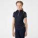 HORZE Fia Kids' Short Sleeve Equestrian Riding Shirt - Peacoat Dark Blue, Small - Buy Online on SooperMarket.com
