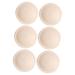 1 Box 6pcs Breast Pads Leakproof Maternity Bra Feeding Pad Keychain Magnifying Glass Maternity Breastfeeding Adhesive Breast Soft Nursing Pad Pregnant Woman Disposable 100% Cotton