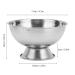 Premium Stainless Steel Shaving Soap Dish & Mug - Stabilized Base Shaving Cup & Brush Holder for Home & Salon Use - Buy Online on SooperMarket.com