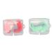 Sleeping Ear Tips Waterproof Washable 2 Pair Silicone Noise Reduction Earplugs Sound Insulation for Home Travel