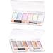 Nail Mirror Powder 6 Colours Manicure Chrome Glitter Pigment with Eyeshadow Sticks Golden nail chrome powder PINK - Buy Online on SooperMarket.com