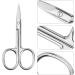Stainless Steel Cuticle Scissors Eyebrow Trimmer Scissors Nail Scissors Premium Manicure Scissors for Manicure Pedicure Eyebrows Beard - Buy Online on SooperMarket.com